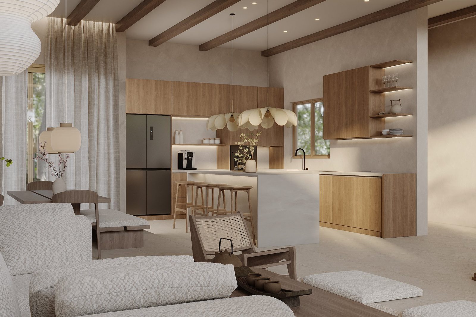 Open-plan Living Area